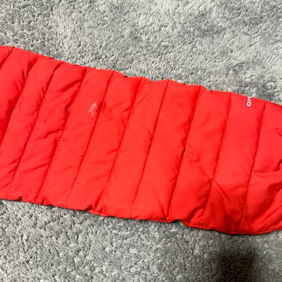 Columbia Coat Kid Youth Girls Medium 10-12 Omni Heat Puffer Hooded Orange Jacket - Picture 4 of 10